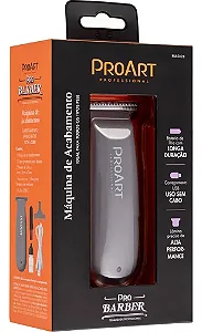 Máquina de Acabamento Cinza Pro Art