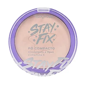 Pó Compacto Stay Fix MC10 10G REF.HB-857/1 Ruby Rose