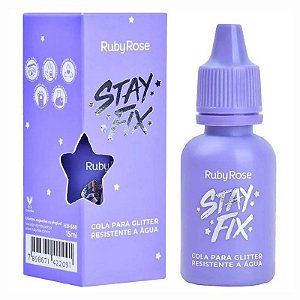 Cola Stay Fix Para Glitter 15ML HB-580 Ruby Rose