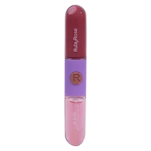Batom Gloss Liquido Duo LD02 REF. HBF5692
