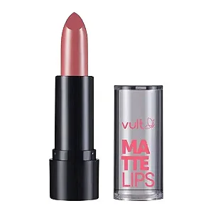 Batom Matte Lips Rose 3,8G Vult