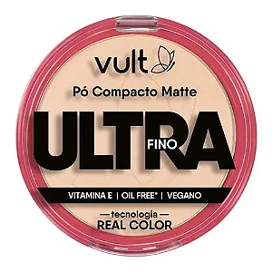 Pó Compacto Facial Ultrafino V400 9G Vult