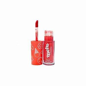 Blush Batom Sombra 3X1 Darling Melu REF. RR11002 Ruby Rose