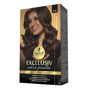 Kit Tintura Color Pratic Excllusiv 7.0 Haskell