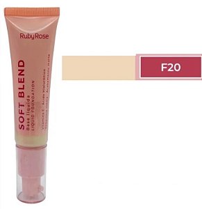 Base Liquida Soft Blend F20 REF. HBM301-20 Ruby Rose