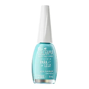 Esmalte Universo Paralelo Azul Hacker 8ML Colorama