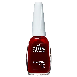 Esmalte Verniz E Cor Framboesa 8ML Colorama