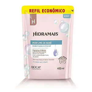 Sabonete Liquido Refil Perfume De Bebê 400ML Hidramais
