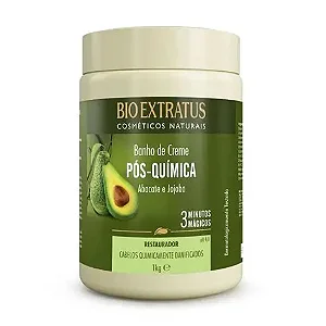 Banho de Creme Pós Quimica 1KG Bio Extratus