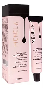 Tintura Para Sobrancelhas Preto 20ML Menela