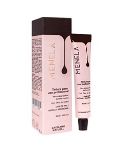 Tintura Sobrancelhas Castanho Natural 20ML Menela