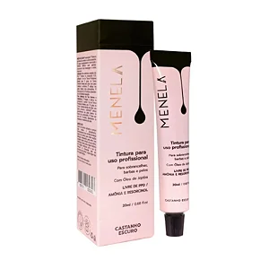 Tintura Sobrancelhas Castanho Escuro 20ML Menela