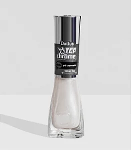 Esmalte Chrome Top Coat Silver Top 8ML Dailus