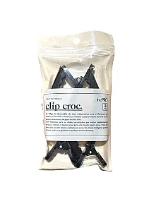 Clips Crocodilo Preto REF. 24084 Thepro