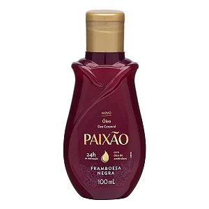 Óleo Corporal Irresistivel Framboesa Negra 100 Paixão
