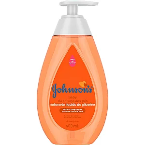 Sabonete Líquido Glicerina Baby Cabeça Pés 400ML Johnson's