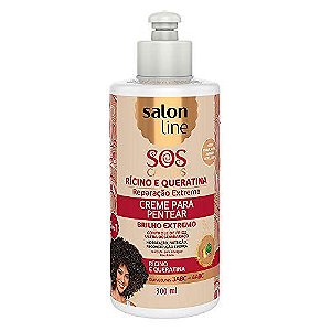 Creme Para Pentear SOS Cachos Reparação Extrema 300ml