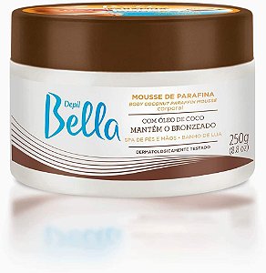 Mousse De Parafina Depil Bella Óleo De Coco 250g