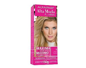 Tintura para Cabelo Alta Moda E Colore 8 60G