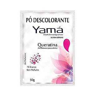 Pó Descolorante Yama Queratina 50G