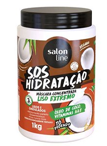 Máscara Salon Line SOS Hidratação Desmaia Perfeito 1kg