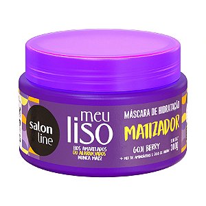 Máscara Salon Line Matizadora Meu Liso #loiromatizado 300g