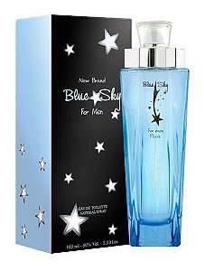 Perfume New Brand Blue Sky Masculino EDT 100ml