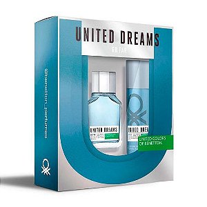 KIT Perfume Benetton United Dreams Go Far 100ml + Desodorante