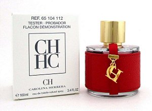TESTER Perfume Carolina Herrera CH CH Feminino EDT 100ml