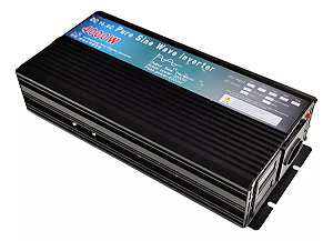 Inversor de Tensão 2000w Real 4000w Pico 24v 220v Onda Senoidal Pura