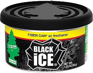 Little Trees Fiber Can Black Ice - Aromatizador em Lata