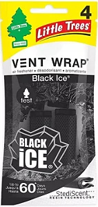Little Trees Aromatizantes Vent Wrap Black Ice