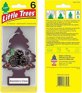 Little Trees BlackBerry Clove (Aroma de Amora) Com 6 unidades