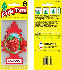 Little Trees Morango 6 Unidades