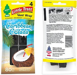 Little Trees Aromatizante Vent Wrap Caribbean Colada