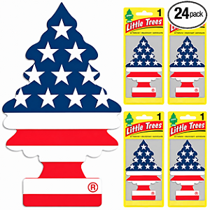 Pacote com 24 Little Trees Vanilla Pride ( Aroma Baunilha )