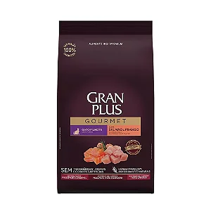 Ração Gran Plus Gourmet Gatos Filhotes Salmão e Frango 1 Kg