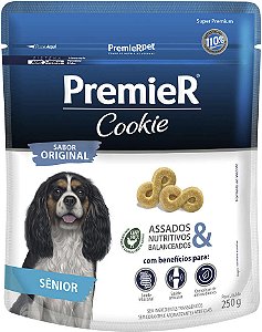 Biscoito Premier Cookie para Cães Sênior Sabor Original 250g