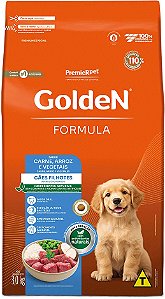 Ração Golden Fórmula para Cães Filhotes Sabor Carne e Arroz