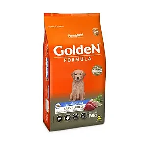 Ração Golden Fórmula para Cães Filhotes Sabor Carne e Arroz