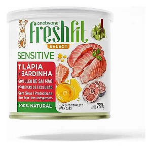 Ração Úmida Benefit Sensitive Cães Tilápia e Sardinha 280g