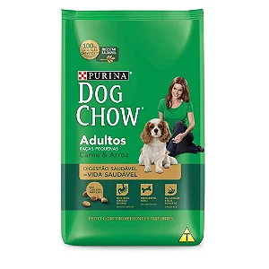 Ração Dog Chow Adulto Carne Raças Pequenas 3kg