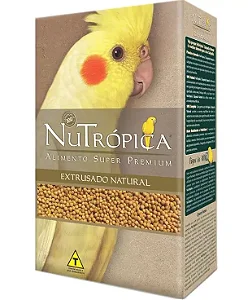 Alimento Super Premium Nutrópica Extrusado Natural para Calopsitas 900g