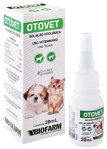 Solução Otológica Biofarm Otovet 20 ml