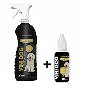 Educador Kit Não Pode 500ml + Aqui Pode 30ml Vini Dog