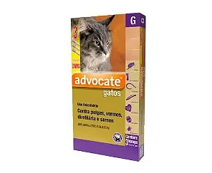 Antipulgas Combo Advocate Gatos 0,8 mL 4 A 8 Kg