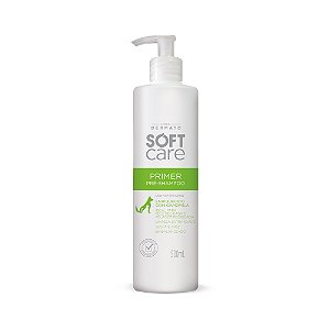 Pré-Shampoo Soft Care Primer para Cães e Gatos 500 ml