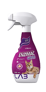 Eliminador de Odores e Manchas Labgard Enzimac Gatos 500ml