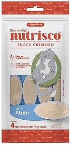 Snack Cremosos Nutrisco para Gatos Adultos Sabor Atum 56g