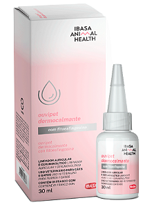 Limpador Auricular Ouvipet Dermocalmante Ibasa 30 ml